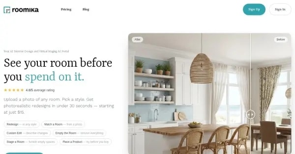 roomika homepage